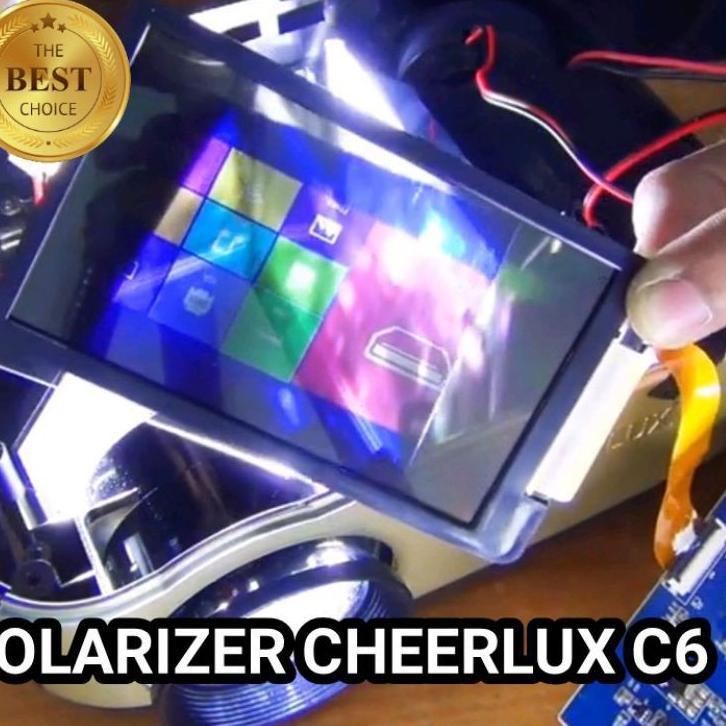 Model Baru Polarizer LCD Proyektor CHEERLUX C6 Po Cheerlux ✔