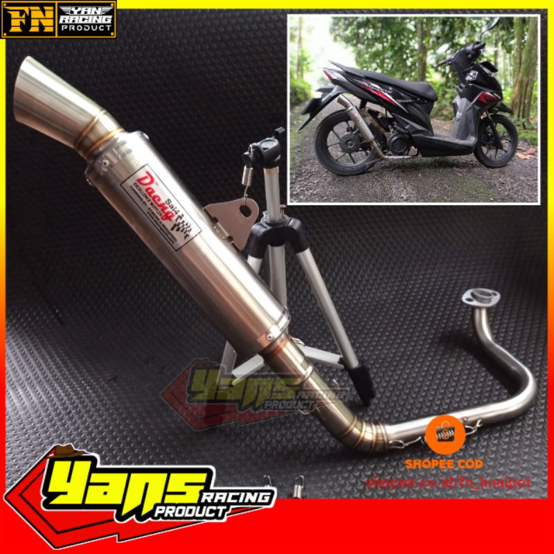 Ekzos Daeng Sai4 PNP Honda Beat 110/Ego S/NVX 155 ABS/Honda Vario150/Vario160/ADV 150/Nmax 2020/Ego 