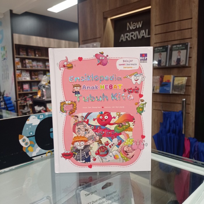 Ensiklopedia Buku Ensiklopedia Anak Hebat Tubuh Kita Original Gramedia