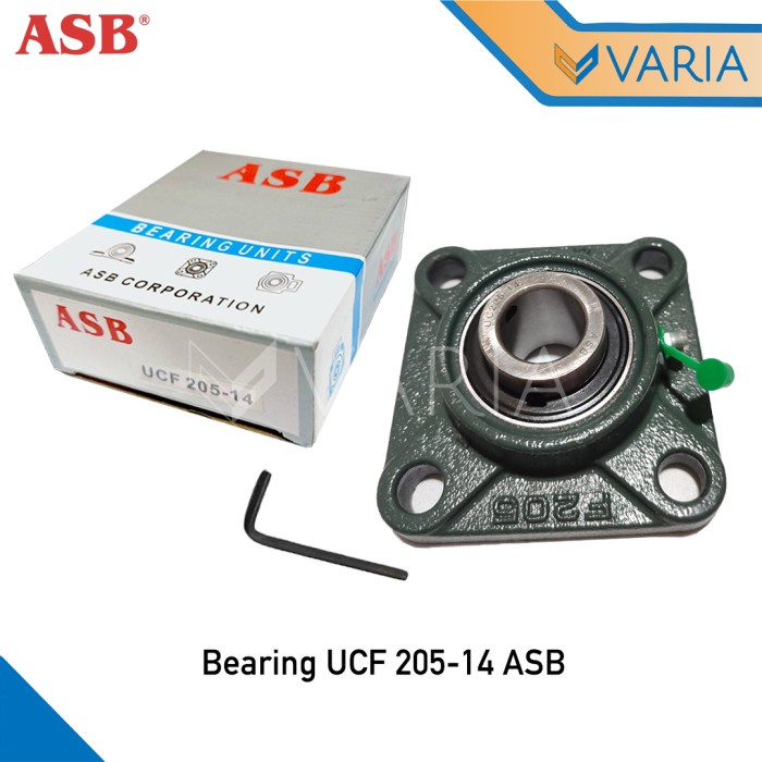 Bearing UCF 205-14 ASB As 22.225 mm 7/8 Inch Laher Pillow Block Duduk