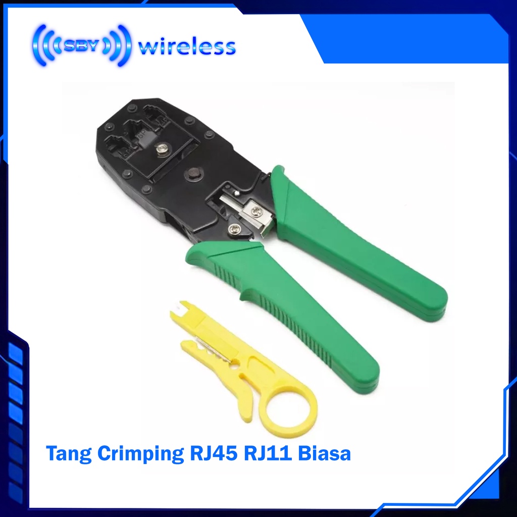 Tang Crimping RJ45 RJ11 Biasa