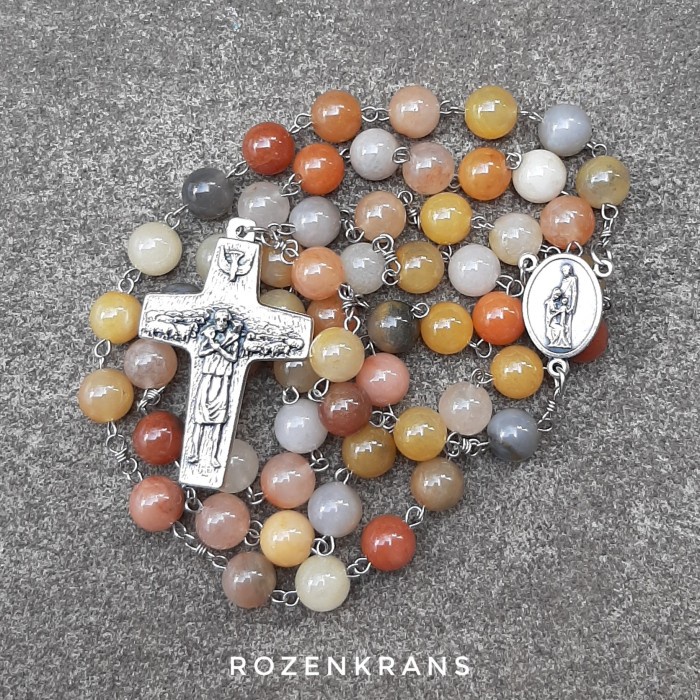 Rosario - Rosario Manik Batu Alam Imperial Jade 8Mm - Hollishop