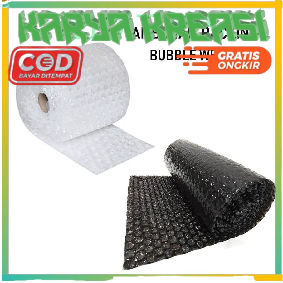 

BUBBLE WRAP TAMBAHAN PLASTIK BUBBLE PACKING BUBBLE / BUNGKUS WRAPPING SAFETY