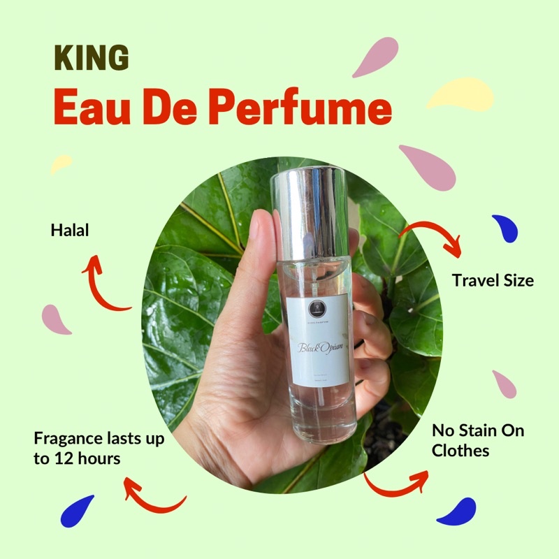 Jual KING Eau De Parfum 30ML - Unisex Parfum | Shopee Indonesia