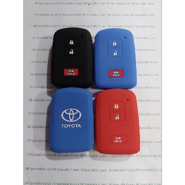 case silicon smart key toyota 3 tombol