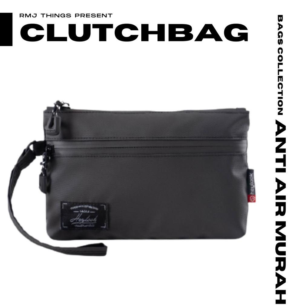 Clutchbag Casual Pria Clutch Bag Antiair Waterproof Tas Handbag Kondangan Pesta Hand Pouch Formal No
