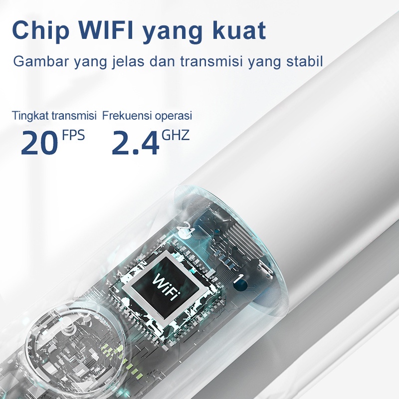 AmazeFan korek kuping LED smart Visual Earpick Wireless Korek Kuping Endoscope alat pembersih telinga pembersih telinga bayi smart camera pembersih kuping waterproof korek kuping earpick led bayi silicon korek telinga pembersih kuping WIFI