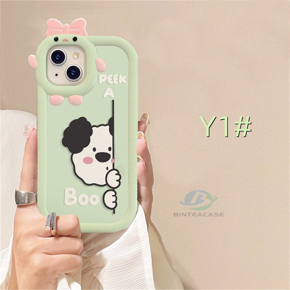 Case Desain Beruang Kecil Untuk IPhone 14 Pro Max 13 Pro Max 11 12 Xr XS 6 6S 7 8 Plus