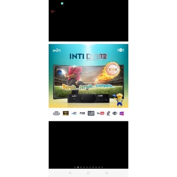 set top box/STB inti Dv3-T2 siap digital sudah SNI BUMN
