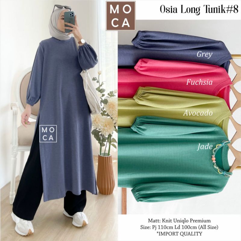 osia#8 long tunik original prodact by moca