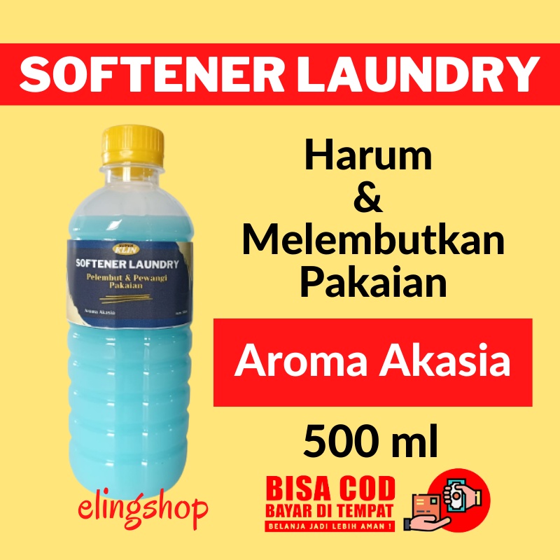 Softener Laundry Pewangi Pelembut Pakaian Wangi Tahan Lama Aroma Akasia