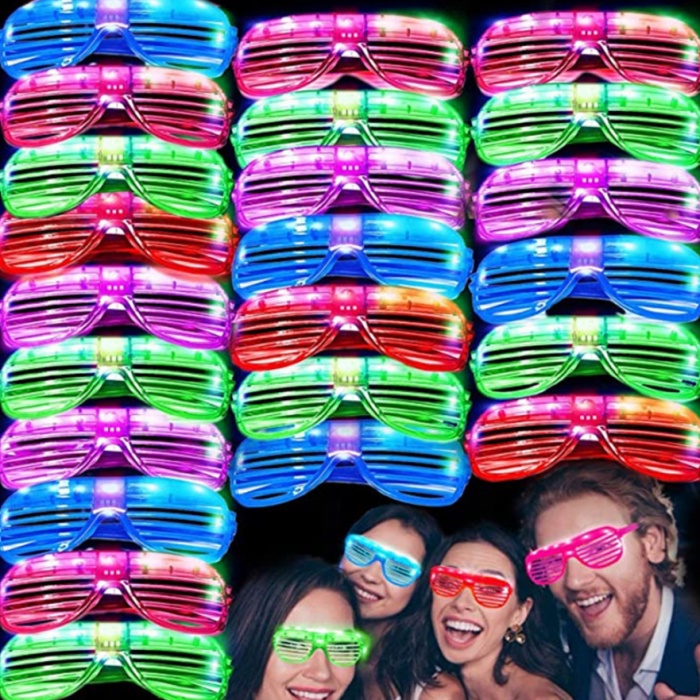 TBI Party Glasses Kacamata Party Bisa Nyala LMFAO Kacamata Neon Millenial