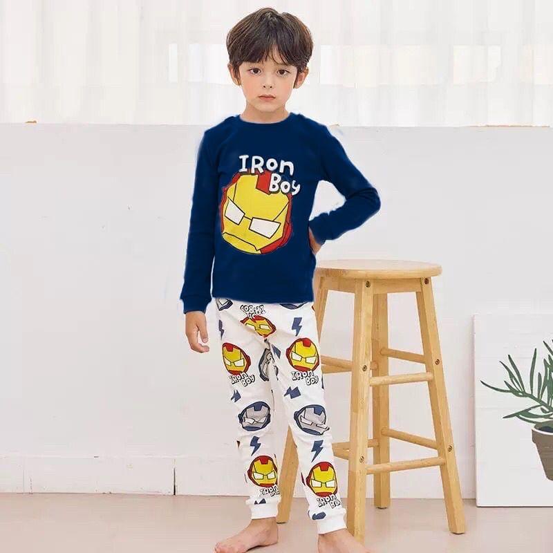 BAJU TIDUR ANAK ANAK UMUR 1-10 TAHUN BERGAMBAR MODEL BARU