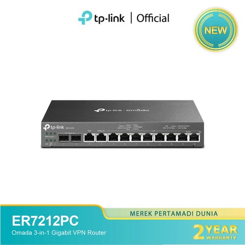 TPLink TL-ER7212PC Omada 3-in-1 Gigabit VPN Router PoE switch TP-Link TL ER7212PC M