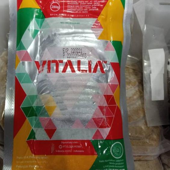 

VITALIA Burger sapi isi 20pcs