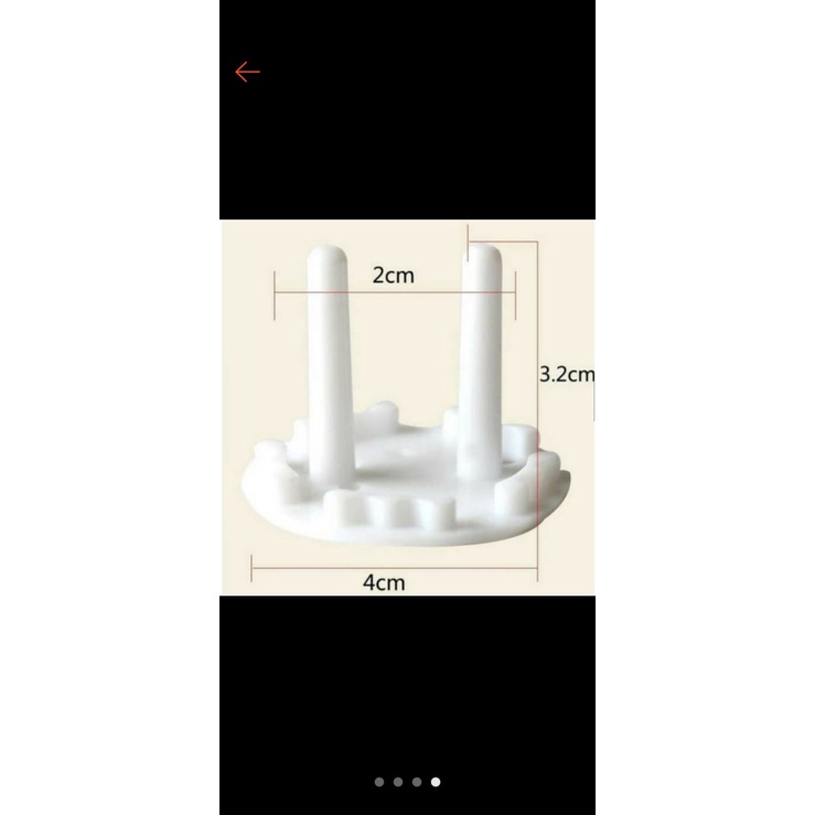 IC Pengaman Stop Kontak Penutup Lubang Colokan Listrik Socket Cover Motif Beruang