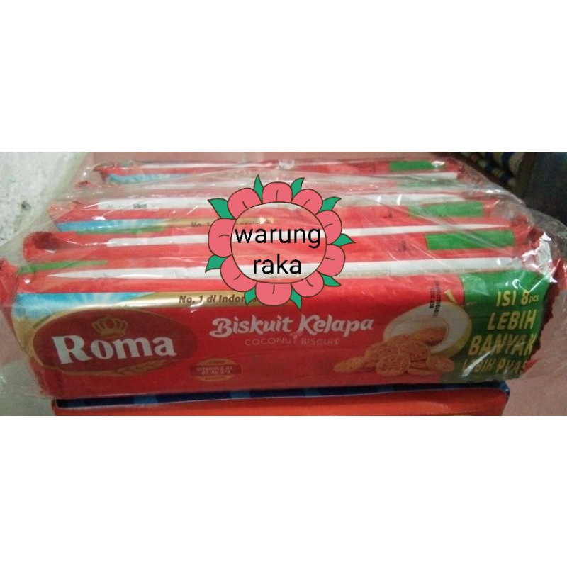 

roma biskuit kelapa/renceng/isi 10 pcs