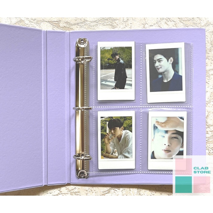 

✨NEW✨ - Binder Bambi A5 3 ring 25mm PC Kpop Pokemon Album Collection - Pastel Purple