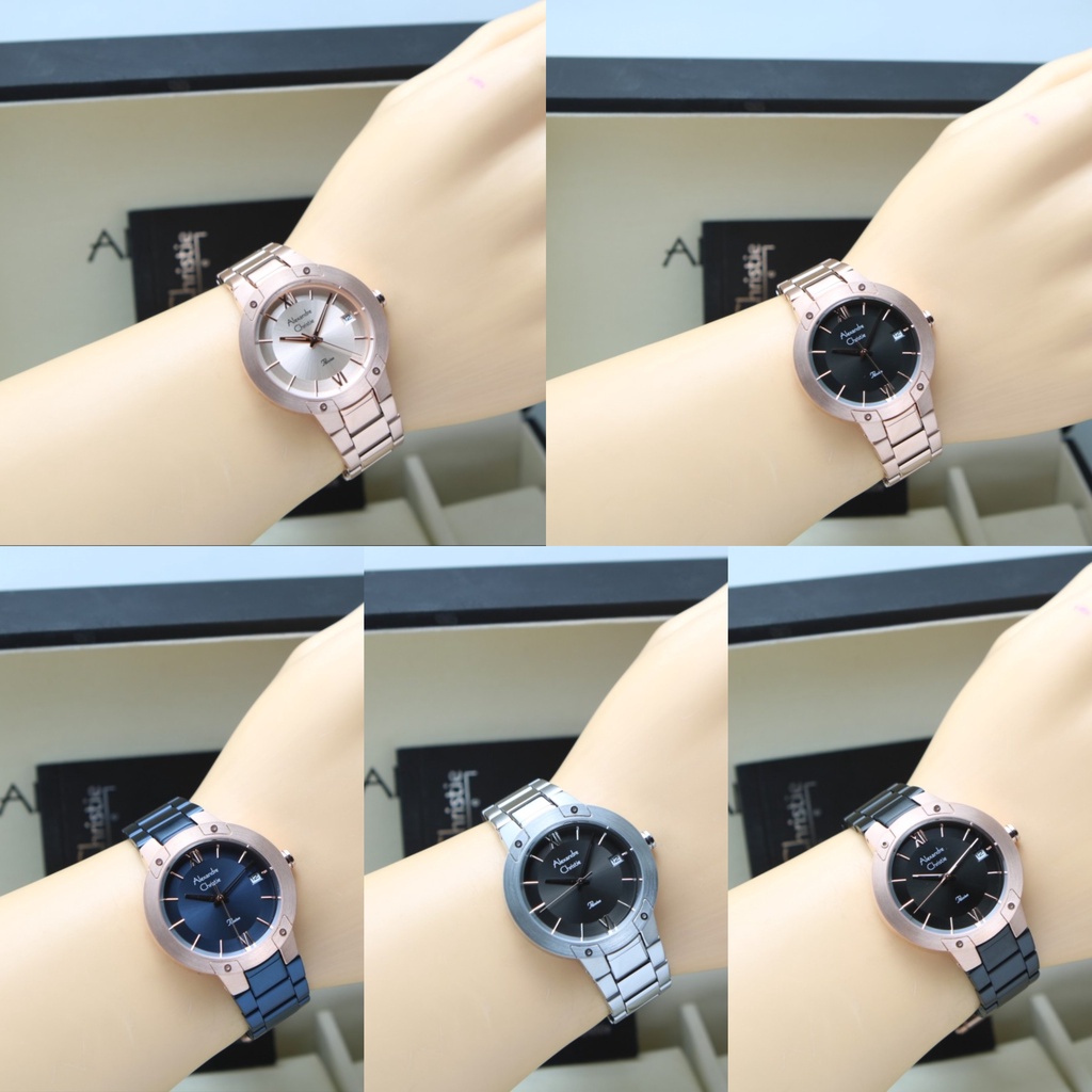 JAM TANGAN WANITA ALEXANDRE CHRISTIE AC 2A12 AC2A12 LDB TERBARU ORIGINAL