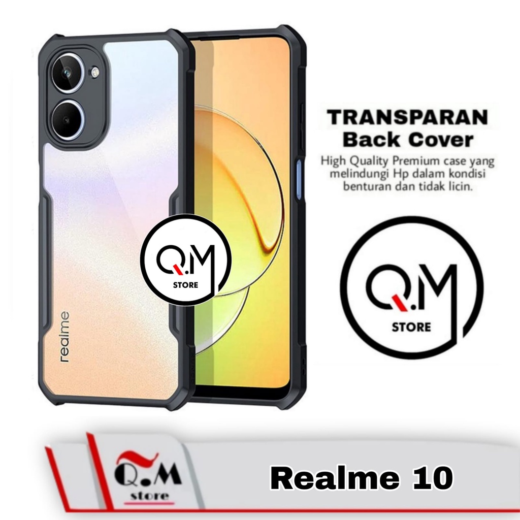 Case Realme 10 Airbag Shockproof Transparent