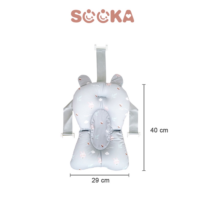 SOOKA Ultrasoft Baby Bath Pillow / Bantal Mandi Bayi Bantal Alas Mandi Pillow Bather Alas Mandi 7-8 Bulan SK-EBA1106