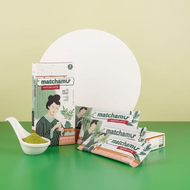 

>V44859) Matchamu Matcha Latte Box of 3