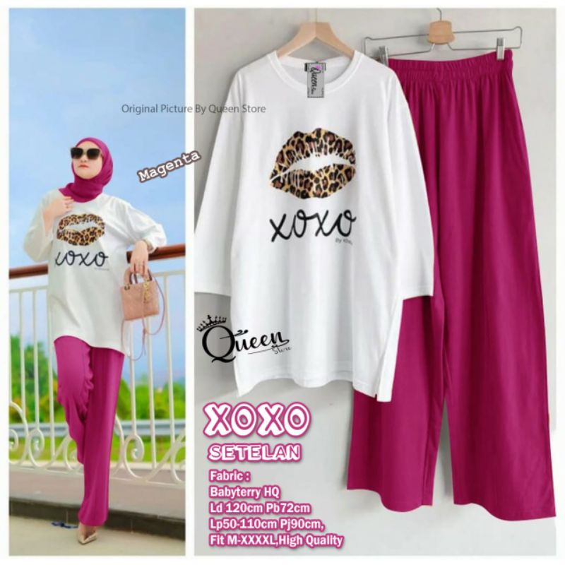 COD NEW PROMO SETELAN CELANA BAJU WANITA DEWASA KEKINIAN TERBARU TAHUN 2022 2023 IMPORT JUMBO BIGSIZ