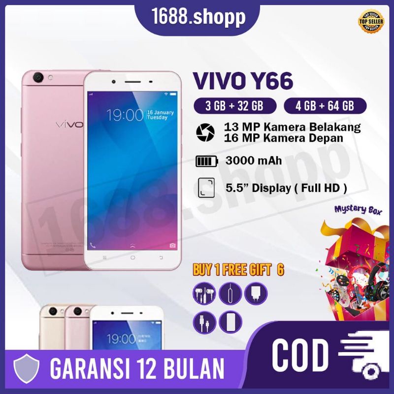 VIVO Y66 RAM 4/64GB