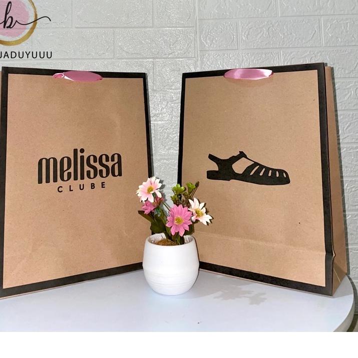 

Paling Baru Paper Bag Melissa Pembungkus Kado Sendal Sepatu U7Y**