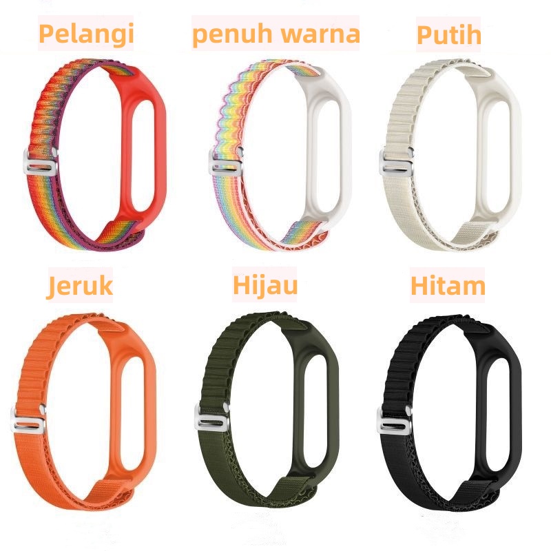 Alpine Loop Strap Xiaomi Band Tali Pengganti Miband 3 4 5 6 7