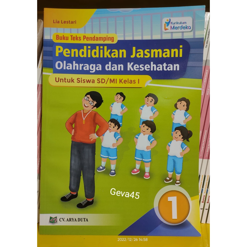 BUKU PJOK SD/MI CV ARYA DUTA