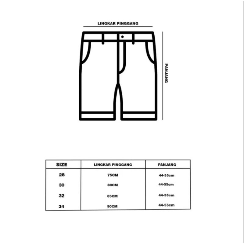 Wisdom Project Celana Cargo Denim Short Sandwash Black Acid C23F