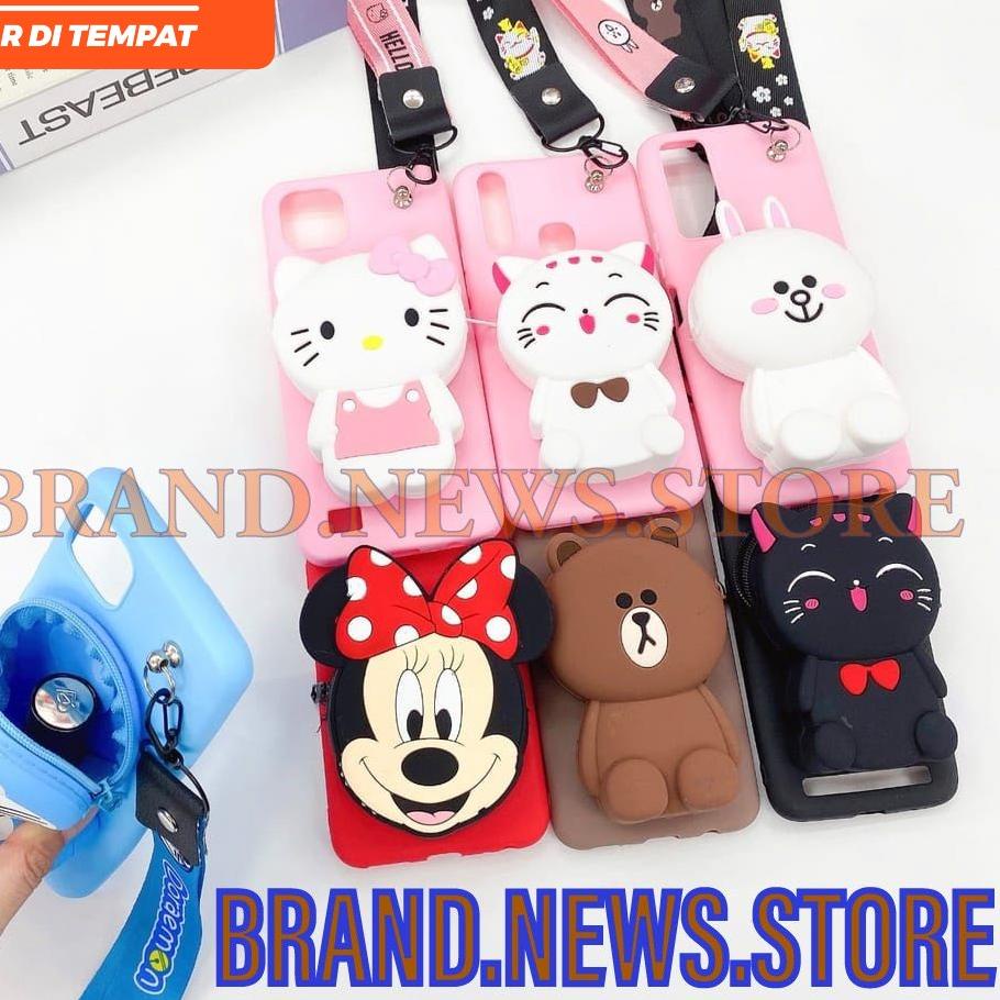 Ready Stock!! VIVO Y19/ V19/ V17/ S1/ Z1 PRO/Y51 2020/Y53S/ S1 PRO/ SOFT CASE KARAKTER DISNEY DOMPET
