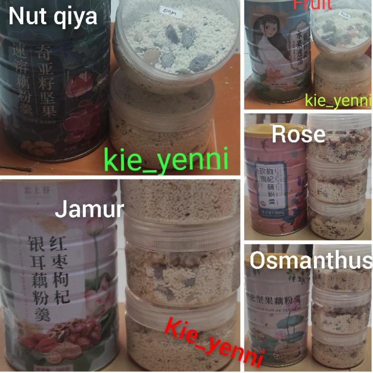 

➦Paling Dicari (SHARE JAR) Oufen Lotus Root Powder / bubur akar teratai / chia seed/bubuk teratai [GDK]