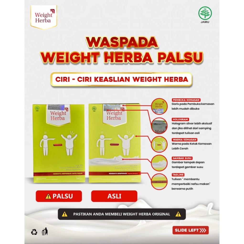 WEIGHT HERBA - 100% ORIGINAL SUSU KAMBING ETAWA PENGGEMUK BADAN PENAMBAH NAFSU MAKAN PENAMBAH BERAT BADAN IDEAL