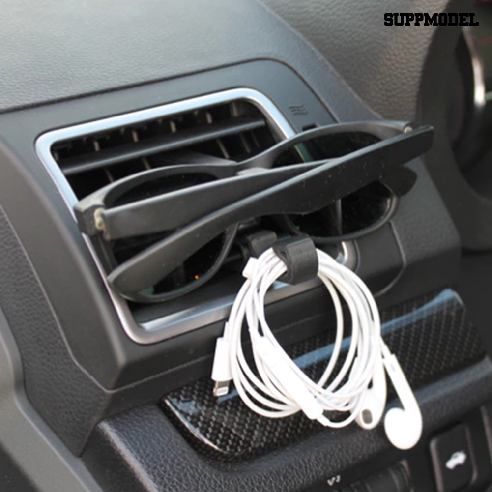 [Auto] 2pcs/set Gantungan Ventilasi Udara Otomatis Holder Hook Pengikat Mount Untuk Sunglasses Phone