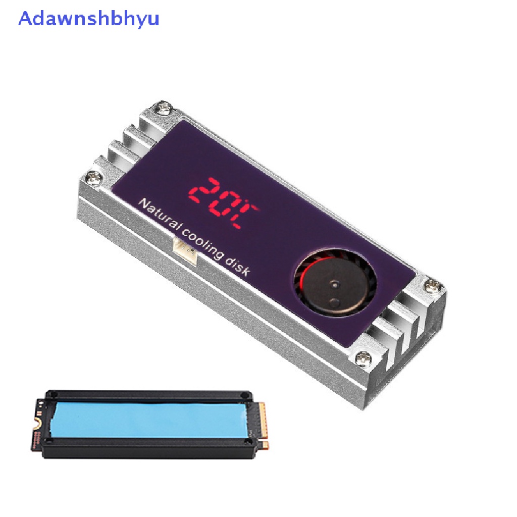 Adhyu M.2 nvme PCIE SSD Heatsinks Panas Dengan Suhu Digital Display Heatsink Heat ID