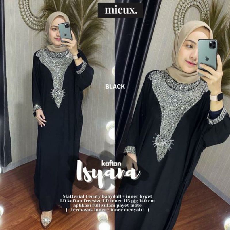 GAMIS KAFTAN ISYANA VALERIE ORIGINAL MIEUX