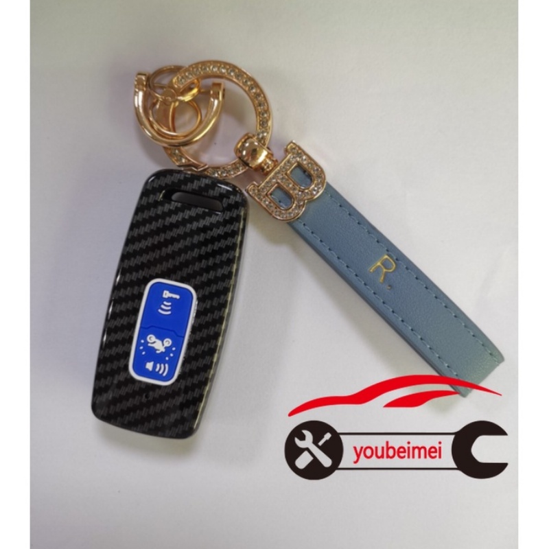 1 Pc Gantungan Kunci Remote Kunci motor Honda Pcx 160 Adv 2022 Bahan Serat Karbon 2022 pcx160