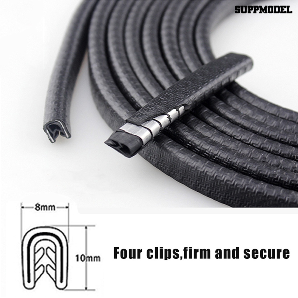 [Dekorasi] Seal Strip Kuat Lengket Anti Lecet Anti-Tabrakan Pengganti Langsung Mobil Noise Reduction Seal Strip Untuk Mobil
