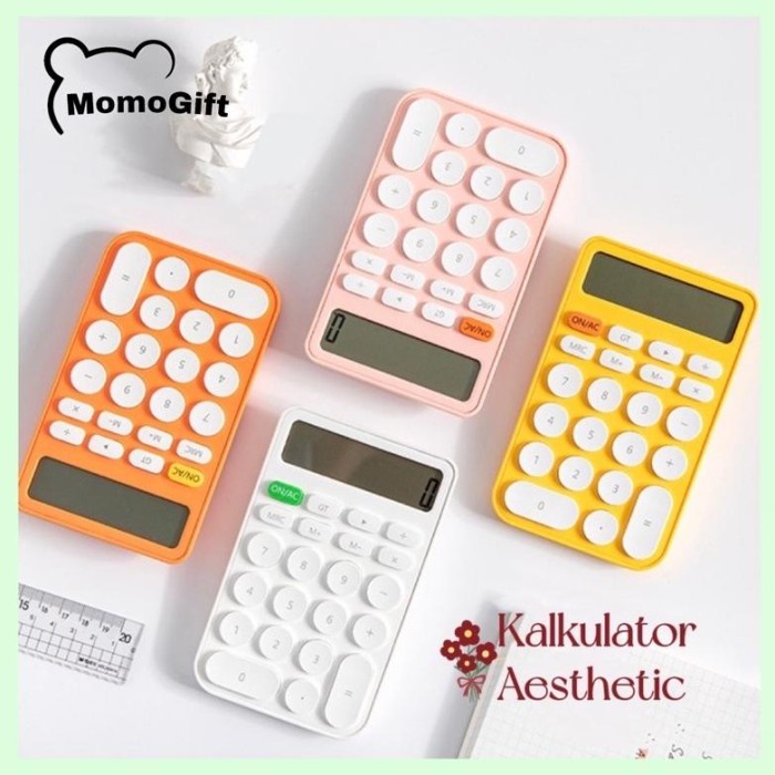 

GRATIS ONGKIR Kalkulator Aesthetic Mini Tipis Warna Pastel