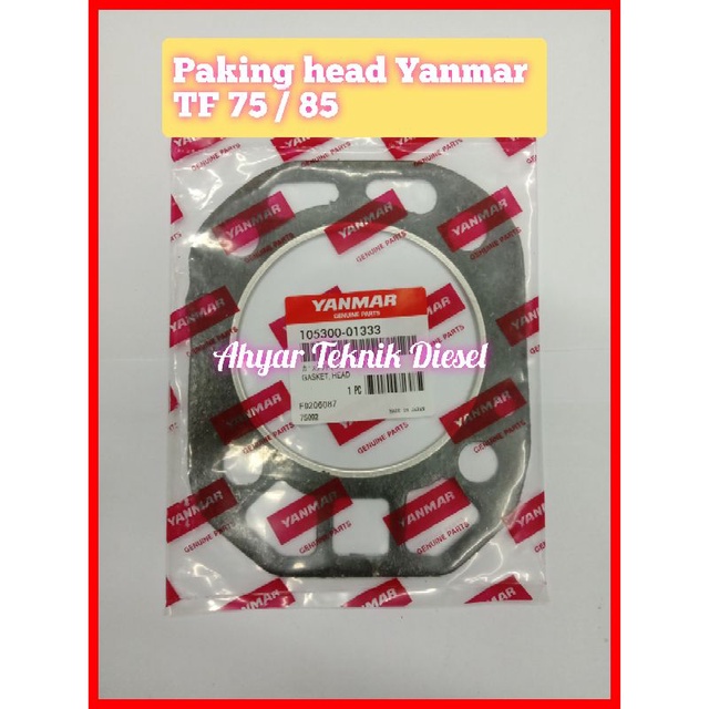 gasket cylinder head Yanmar TF 75 / TF 85