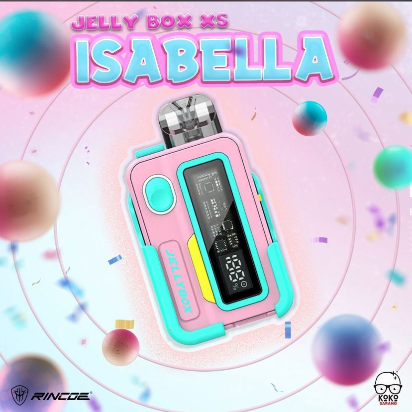 POD KIT VAPOR RINCOE JELLYBOX XS ISABELLA BY KOKO SARANG - AUTHEN