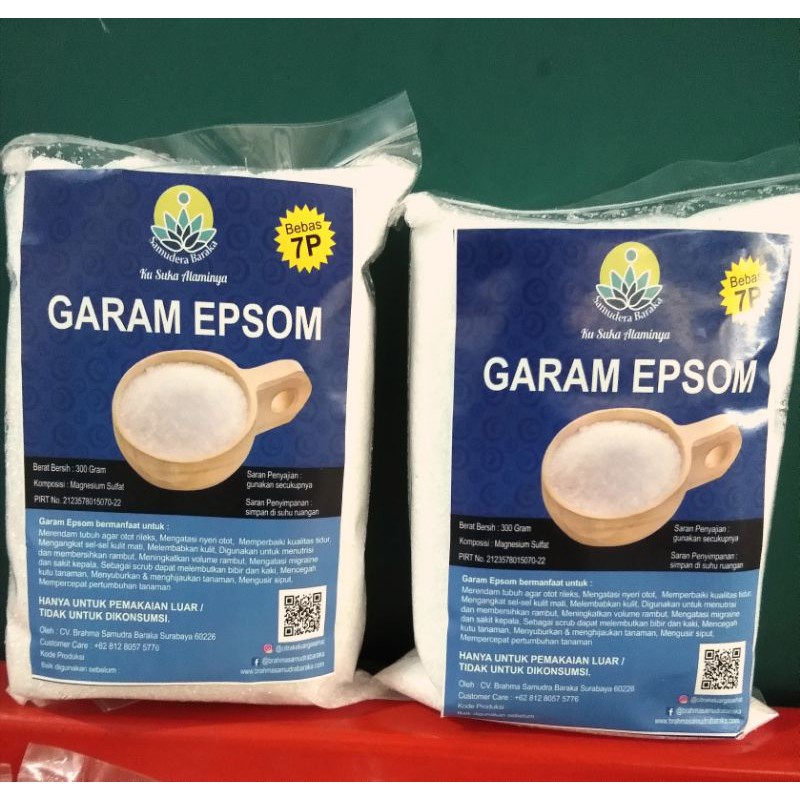 

Garam Epsom 2 pack Garam berendam/Garam Batu Empedu Garam Inggris/Garam Inggris Garam Epsom