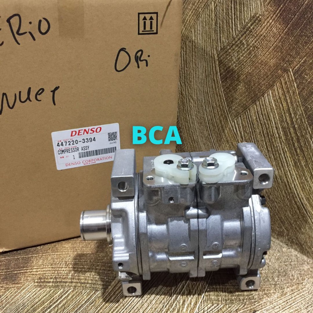 COMPRESSOR KOMPRESOR AC Mobil SUZUKI AERIO Baleno Next G ORIGINAL DENSO