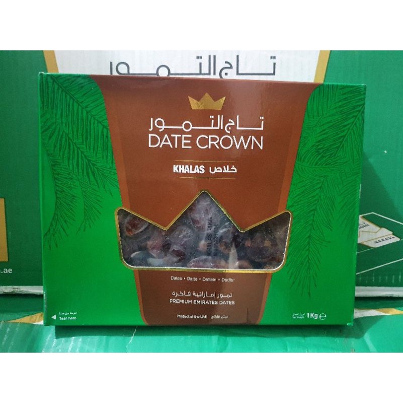 

kurma DATE CROWN 1kg kurma emirat kurma KHALAS ISI 1KG