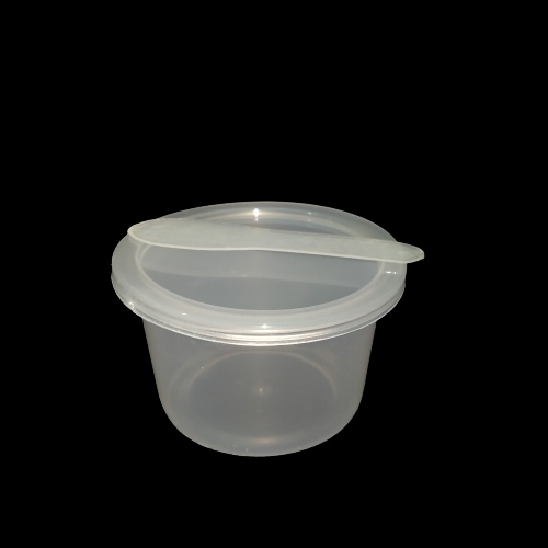 [40 Pcs] Thinwal Cup Plastik Ice Cream 100Ml + Sendok Bening Cup Ice Cream Rian