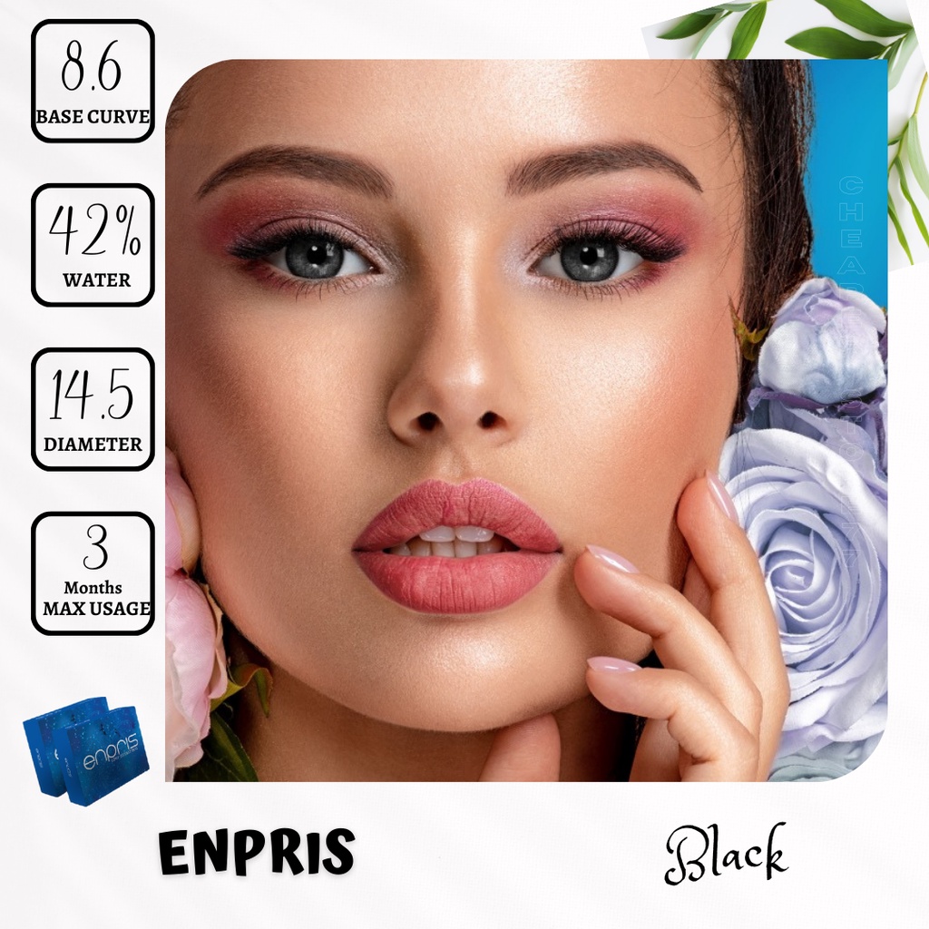 SOFTLENS OMEGA - ENPRIS MINUS ( -4.00 SD -6.00 ) DIA. 14.20 MM / NATURAL