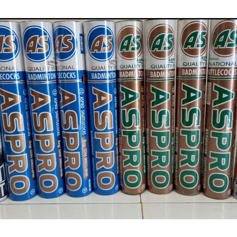 shuttlecock aspro biru gold