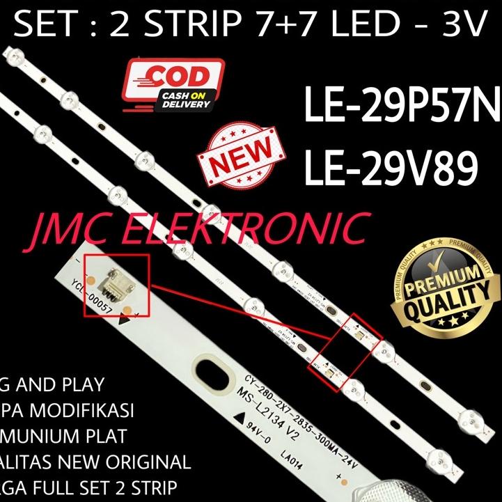 ❥Terlaku.♥ BACKLIGHT TV LED AKARI 29 INC LE-29V89 LE-29P57N 29P57 LE29V89 LE29P57N 29P 29IN 29 INCH 